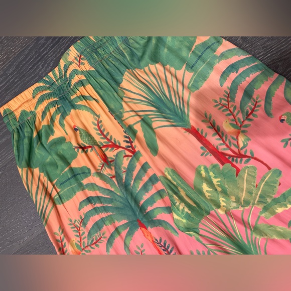 NWOT Rachel Zoe Wide Leg Silk Print Pants | Size small - Picture 3 of 10